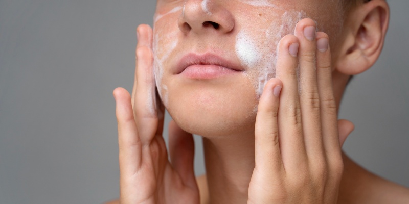 cara menghilangkan bruntusan di wajah - Freepik cara menghilangkan bruntusan di wajah