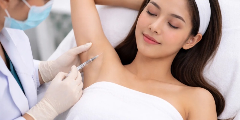 manfaat botox ketiak